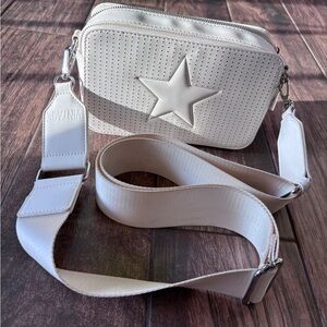 Vintage Havana White Star Crossbody Bag